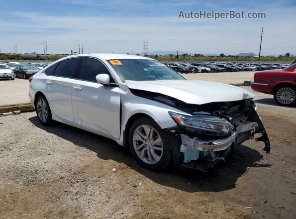 1HGCV1F10LA099861 2020 HONDA ACCORD White Передня права чверть