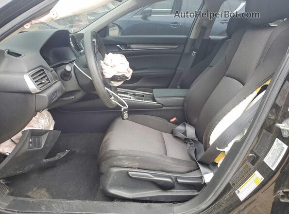 1HGCV1F10MA006399 2021 HONDA ACCORD Black Vista interior delantera