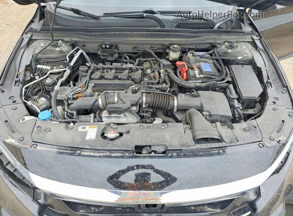 1HGCV1F10MA006399 2021 HONDA ACCORD Black Vista interior trasera