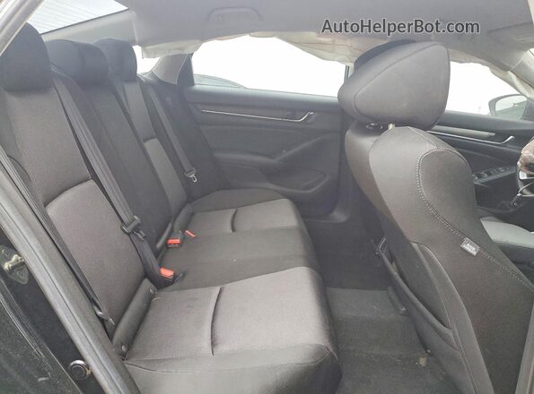1HGCV1F10MA006399 2021 HONDA ACCORD Black Vista de los asientos traseros