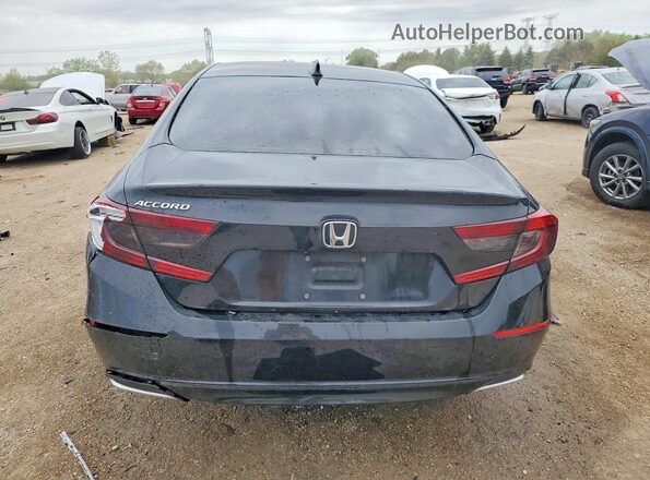 1HGCV1F10MA006399 2021 HONDA ACCORD Black Vista trasera