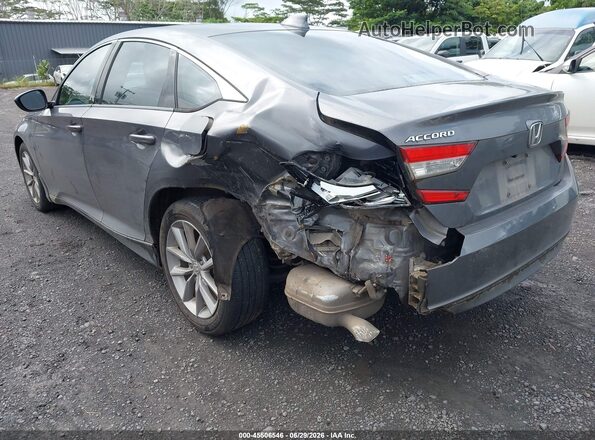 1HGCV1F10MA093558 2021 HONDA ACCORD Gray წინა ხედი
