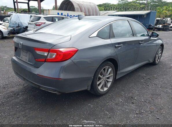 1HGCV1F10MA093558 2021 HONDA ACCORD Gray უკანა მარჯვენა