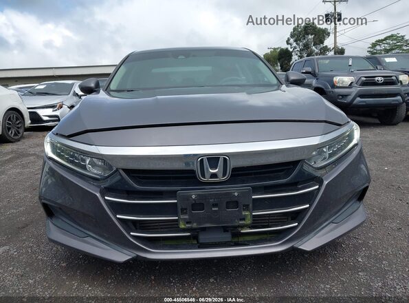 1HGCV1F10MA093558 2021 HONDA ACCORD Gray ხელსაწყოთა პანელის ხედი