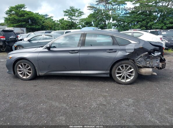 1HGCV1F10MA093558 2021 HONDA ACCORD Gray სალონის 360-გრადუსიანი ხედი