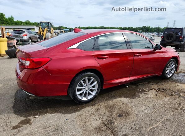 1HGCV1F10MA103618 2021 HONDA ACCORD Maroon Tył prawy