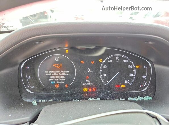 1HGCV1F10MA103618 2021 HONDA ACCORD Maroon Widok zestawu wskaźników