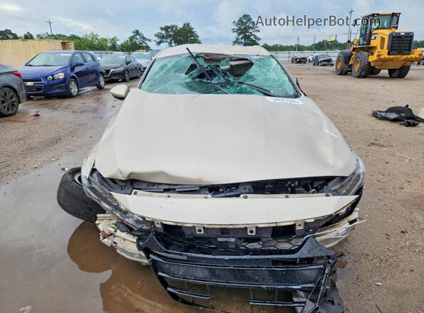 1HGCV1F11JA162401 2018 HONDA ACCORD Beige 