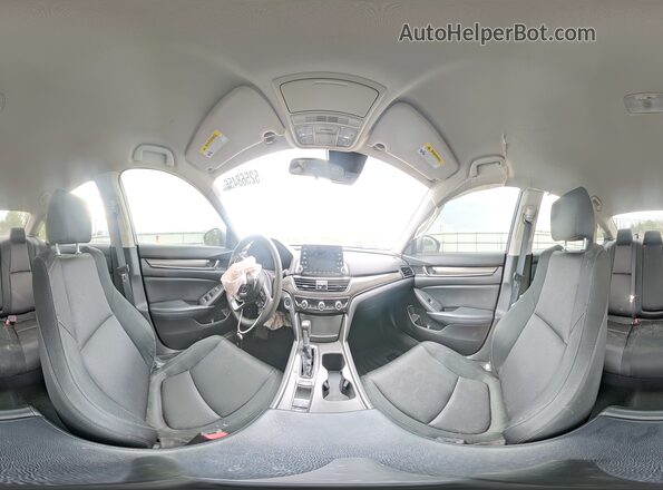 1HGCV1F11JA268153 2018 HONDA ACCORD Gray Vista interior de 360 grados