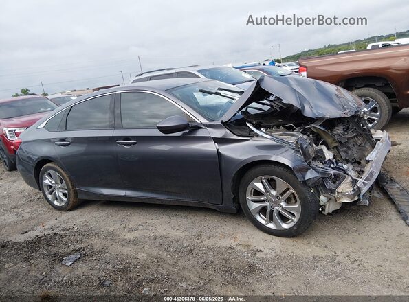 1HGCV1F11KA027940 2019 HONDA ACCORD Gray Панорамний вид салону 360°