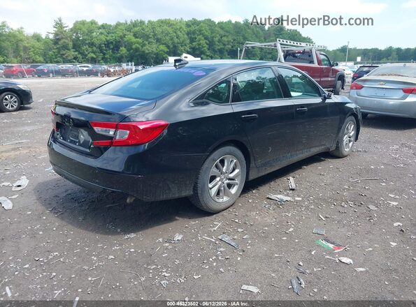 1HGCV1F11KA122191 2019 HONDA ACCORD Black Հետևի աջ