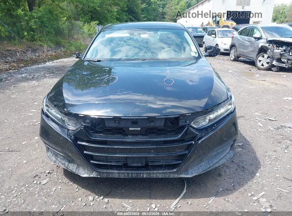 1HGCV1F11KA122191 2019 HONDA ACCORD Black Սարքավորումների վահանակի տեսք
