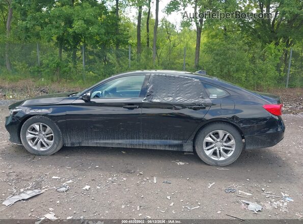 1HGCV1F11KA122191 2019 HONDA ACCORD Black Սալոնի 360 աստիճան տեսք