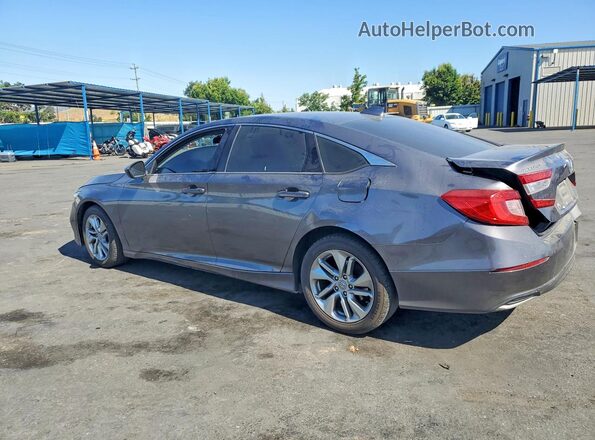 1HGCV1F11KA124250 2019 HONDA ACCORD Серый 