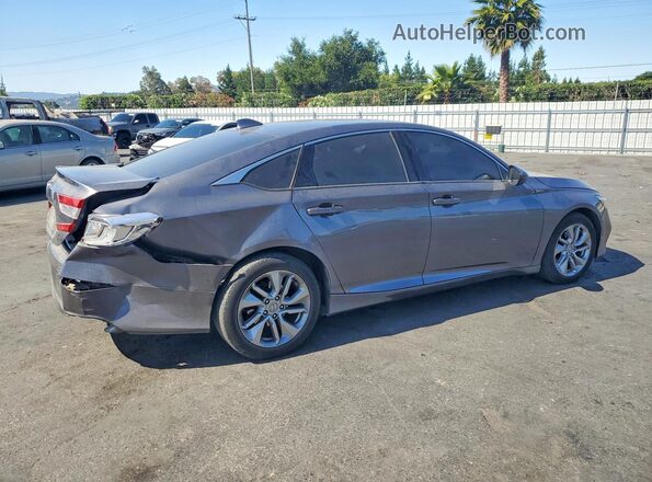 1HGCV1F11KA124250 2019 HONDA ACCORD Серый 