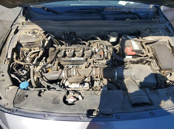 1HGCV1F11KA124250 2019 HONDA ACCORD Серый 