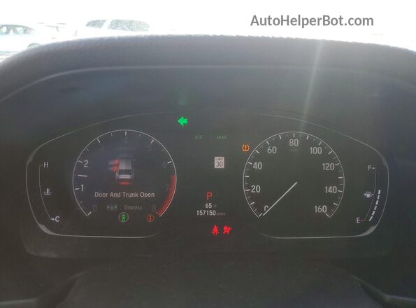 1HGCV1F11KA124250 2019 HONDA ACCORD Серый 