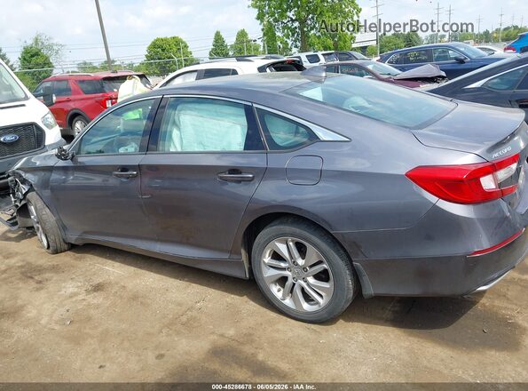 1HGCV1F11KA131831 2019 HONDA ACCORD Gray Widok wnętrza 360 stopni