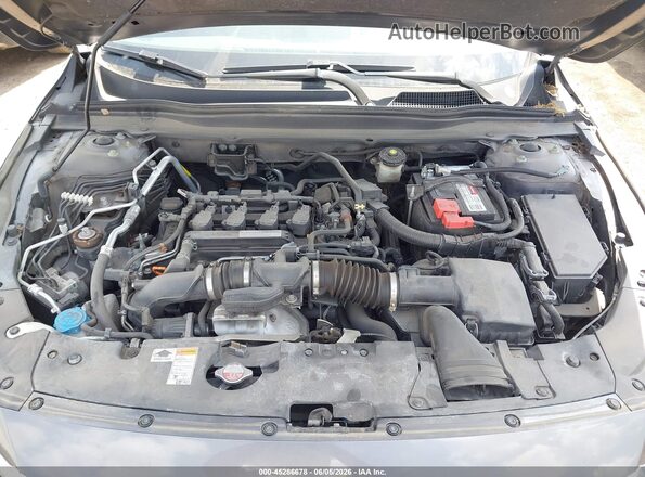 1HGCV1F11KA131831 2019 HONDA ACCORD Gray Widok z tyłu