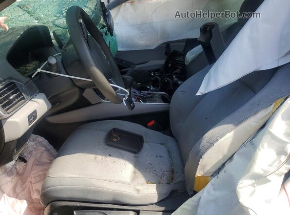 1HGCV1F11KA146314 2019 HONDA ACCORD Синий Вид салона спереди