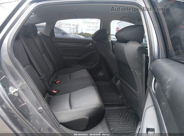 1HGCV1F11KA161721 2019 HONDA ACCORD Gray Vista de la etiqueta del VIN