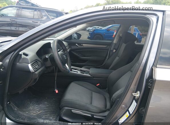 1HGCV1F11KA161721 2019 HONDA ACCORD Gray Vista interior delantera