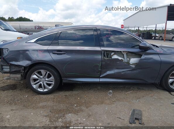 1HGCV1F11KA161721 2019 HONDA ACCORD Gray 