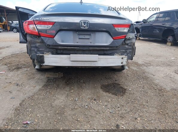 1HGCV1F11KA161721 2019 HONDA ACCORD Gray 