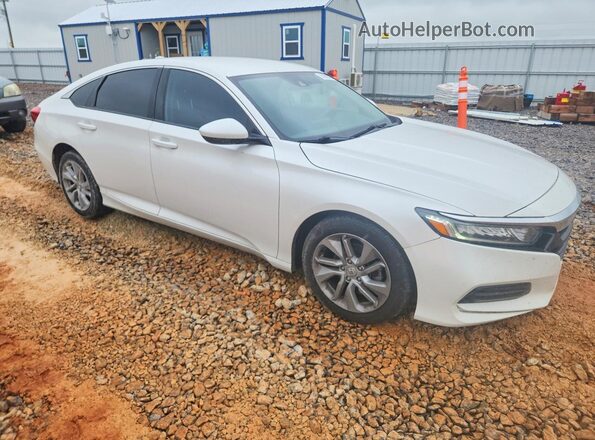 1HGCV1F11LA104565 2020 HONDA ACCORD White Передня права чверть