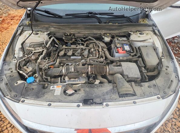 1HGCV1F11LA104565 2020 HONDA ACCORD White Вид задньої частини салону