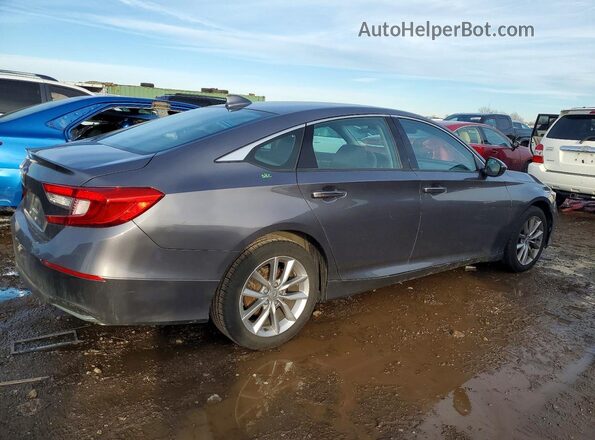 1HGCV1F11MA077143 2021 HONDA ACCORD Gray 