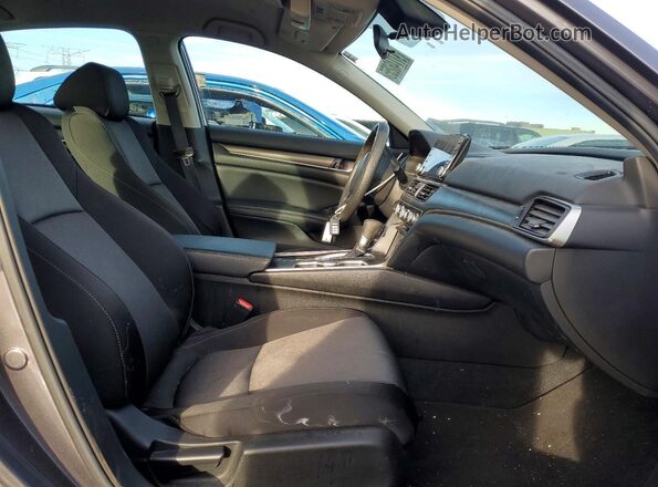 1HGCV1F11MA077143 2021 HONDA ACCORD Gray 