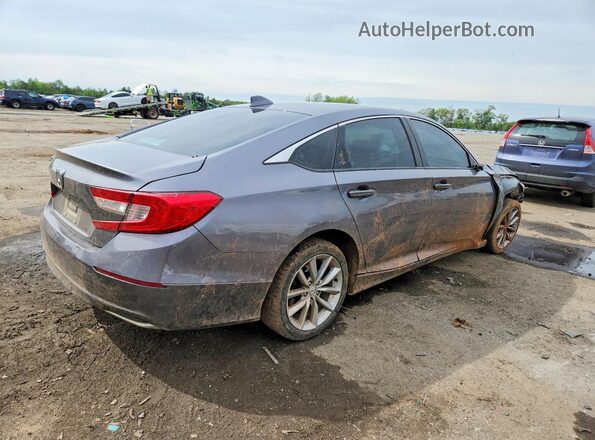 1HGCV1F11MA111422 2021 HONDA ACCORD Gray Հետևի աջ
