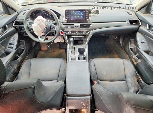 1HGCV1F11MA111422 2021 HONDA ACCORD Gray Առջևի վահանակի տեսք