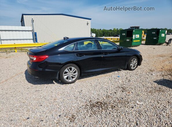 1HGCV1F12JA083867 2018 HONDA ACCORD Black Задня права чверть