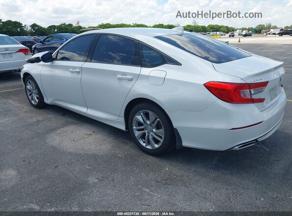 1HGCV1F12JA146594 2018 HONDA ACCORD White უკანა მარცხენა