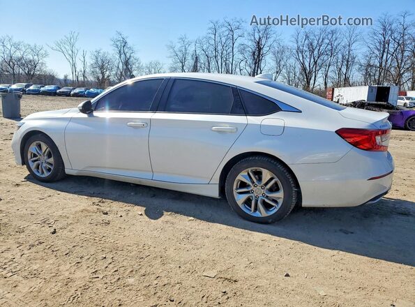 1HGCV1F12KA030913 2019 HONDA ACCORD White Trasero izquierdo