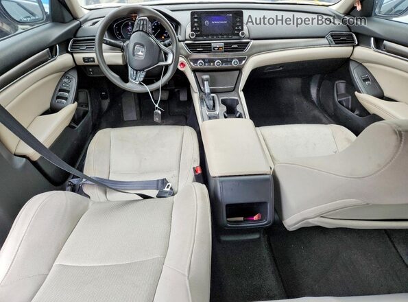 1HGCV1F12KA030913 2019 HONDA ACCORD White Vista del salpicadero