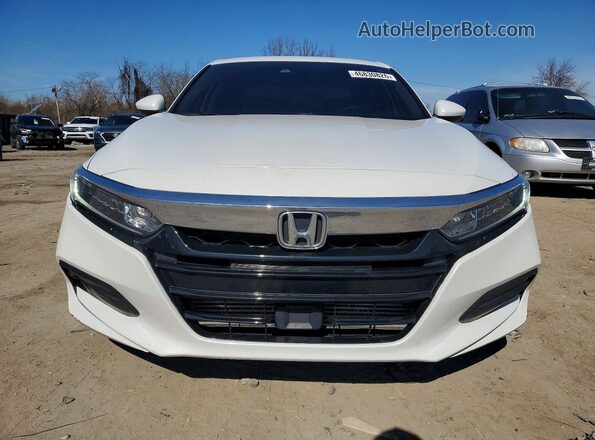 1HGCV1F12KA030913 2019 HONDA ACCORD White Vista frontal