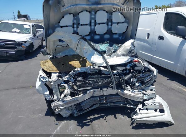 1HGCV1F12KA042964 2019 HONDA ACCORD White Widok z przodu