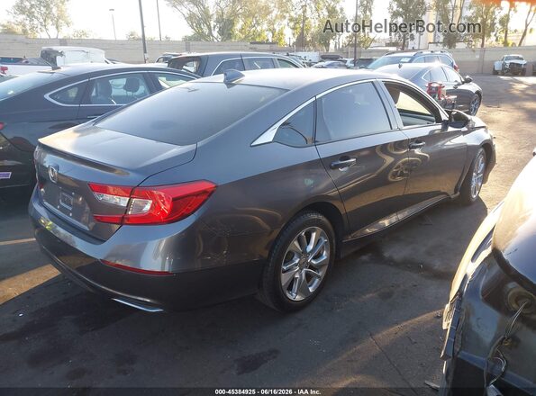 1HGCV1F12KA053799 2019 HONDA ACCORD Gray Rear right