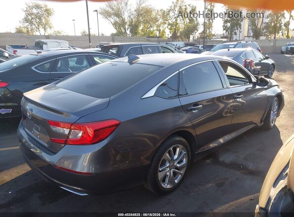 1HGCV1F12KA053799 2019 HONDA ACCORD Gray Rear interior view