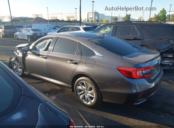 1HGCV1F12KA053799 2019 HONDA ACCORD Gray 360 interior view