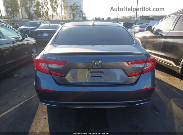 1HGCV1F12KA053799 2019 HONDA ACCORD Gray 