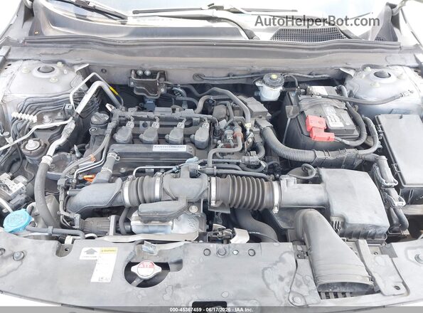 1HGCV1F12KA088763 2019 HONDA ACCORD Silver Widok z tyłu