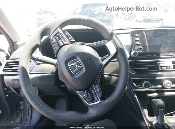 1HGCV1F12KA106016 2019 HONDA ACCORD Gray 