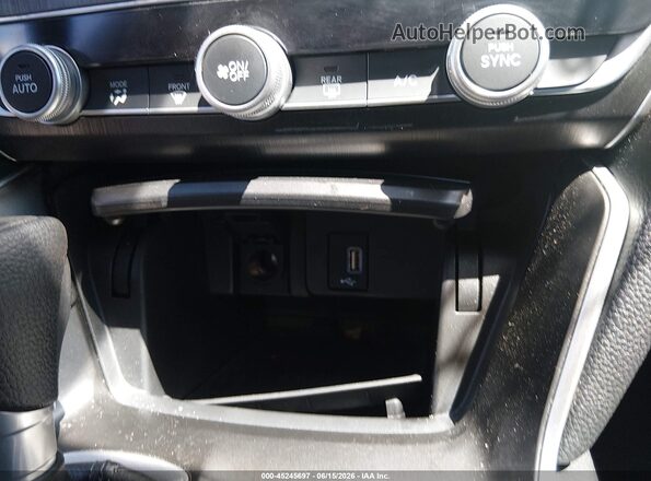 1HGCV1F12KA106016 2019 HONDA ACCORD Gray 