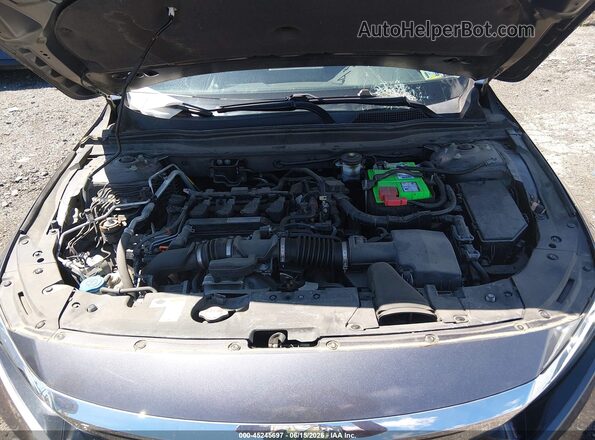 1HGCV1F12KA106016 2019 HONDA ACCORD Gray Vista trasera