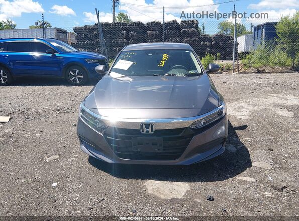 1HGCV1F12KA106016 2019 HONDA ACCORD Gray Vista del salpicadero