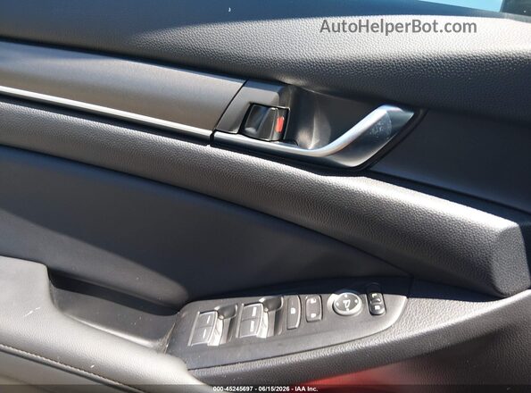 1HGCV1F12KA106016 2019 HONDA ACCORD Gray 